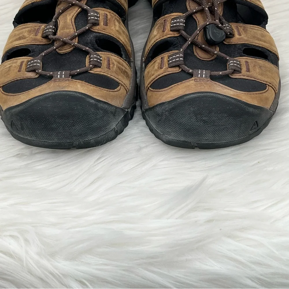 Keen Waterproof Sandals Hiking Water Shoes Brown Mens Size 11.5